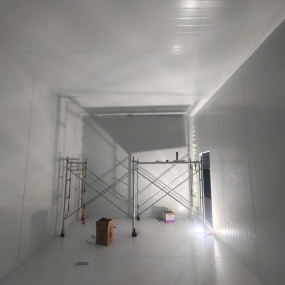 Thi công kho mát theo yêu cầu tại chợ Bình Điền