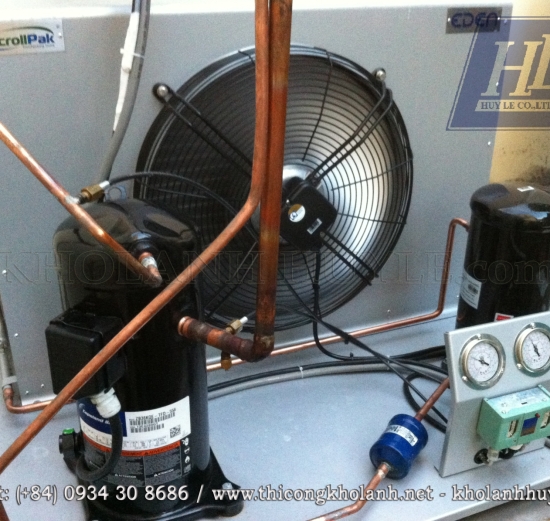 Kho lạnh trữ đông và cấp đông sản phẩm thịt Bò Úc nhiệt độ -15 Oc đến -22 Oc