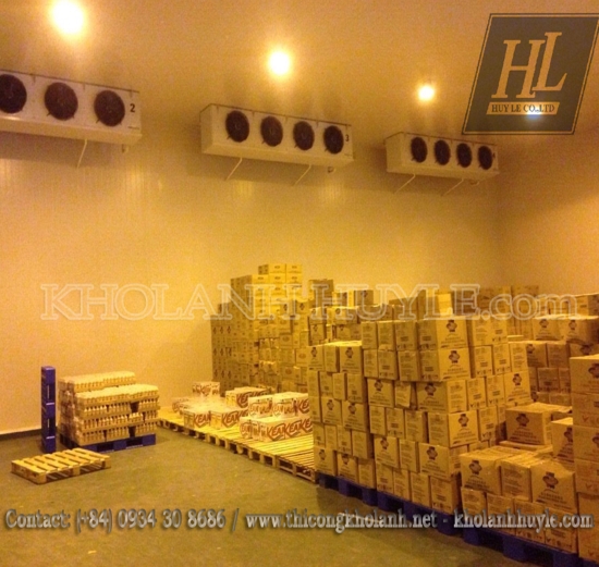 Kho lạnh bảo quản thực phẩm tại Tp Hồ Chí Minh